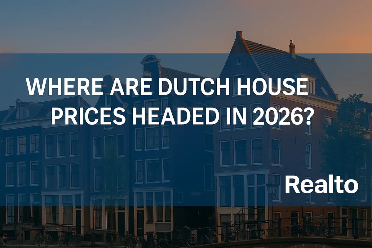 Where Are Dutch House Prices Headed in 2026? What the Data Tells Us